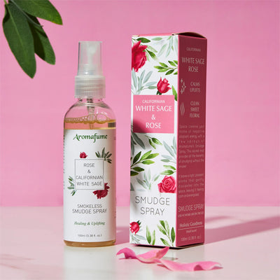 Aromafume - Smudge Spray - White Sage Rose