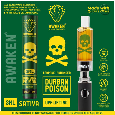 Awaken¨ 3ml Blaster Cartridgeª - Durban Poison