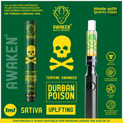 Awaken¨ 1ml Blaster Cartridgeª - Durban Poison