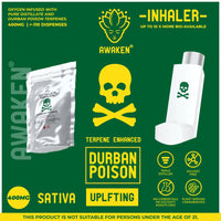 Awaken¨ Inhalers - Durban Poison Inhaler | 400mg