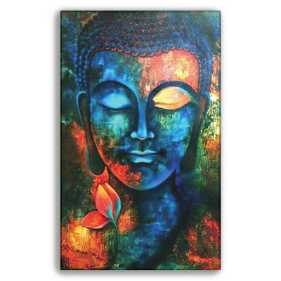 Wall Art - Blue Buddha
