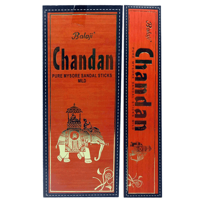 Balaji - Chandan / Sandalwood - Box of 12 Tubes