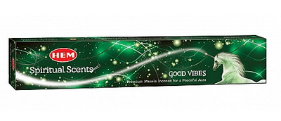 HEM - Spiritual Scents - Good Vibes - Box of 12 Tubes