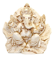 Ganesh on Peepal Leaf