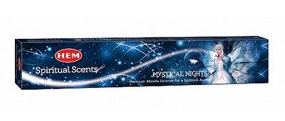 HEM - Spiritual Scents - Mystical Nights - Box of 12 Tubes