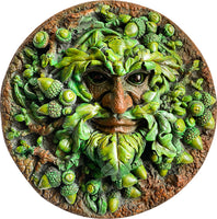 Canny Casts - Wall Hanging - Green Man (T1) *Original Series - Available in all 4 Seasons