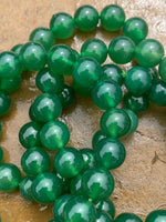Bracelet - Green Jade - 8mm Bead