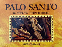 HEM - Backflow Cones - Palo Santo - 40 small cones