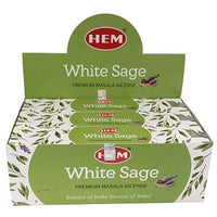 HEM - White Sage - Box of 12 Tubes